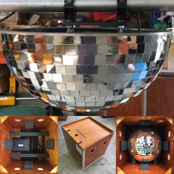 Custom mirror balls, bespoke projects and mirrored props Mirror Ball Paul