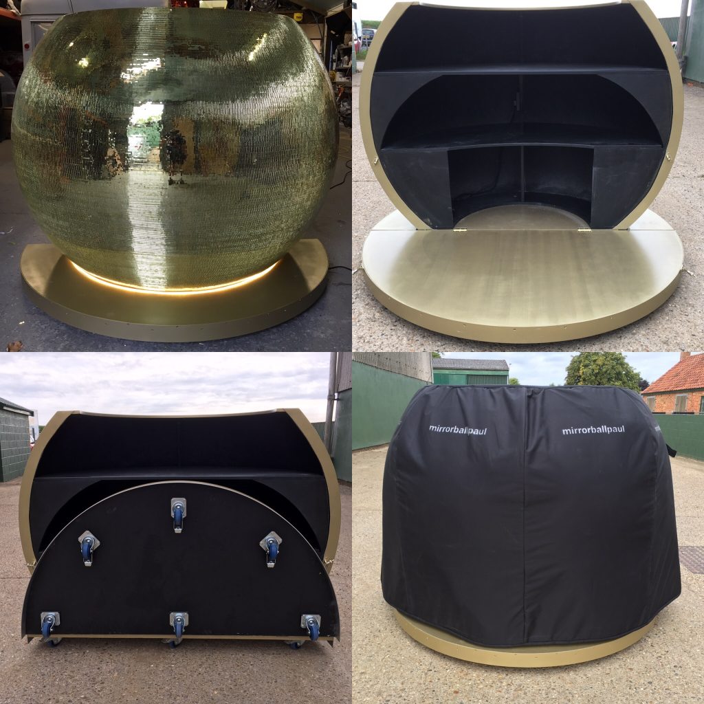 Mirrored props Mirror Ball Paul