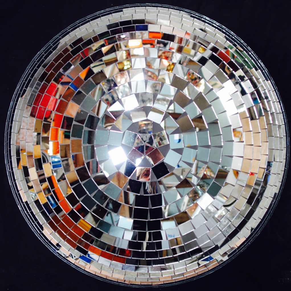 750mm silver mirror ball Mirror Ball Paul