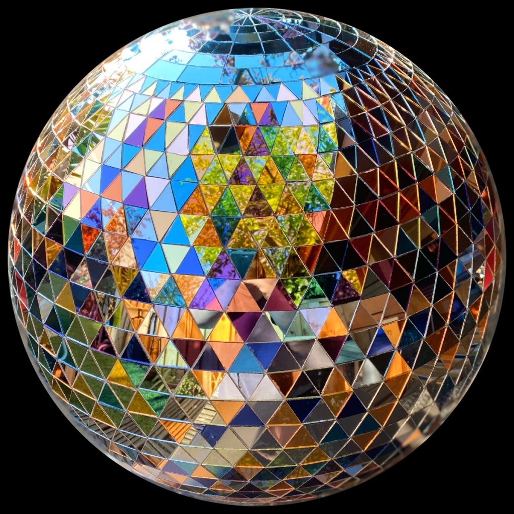 750mm silver mirror ball Mirror Ball Paul